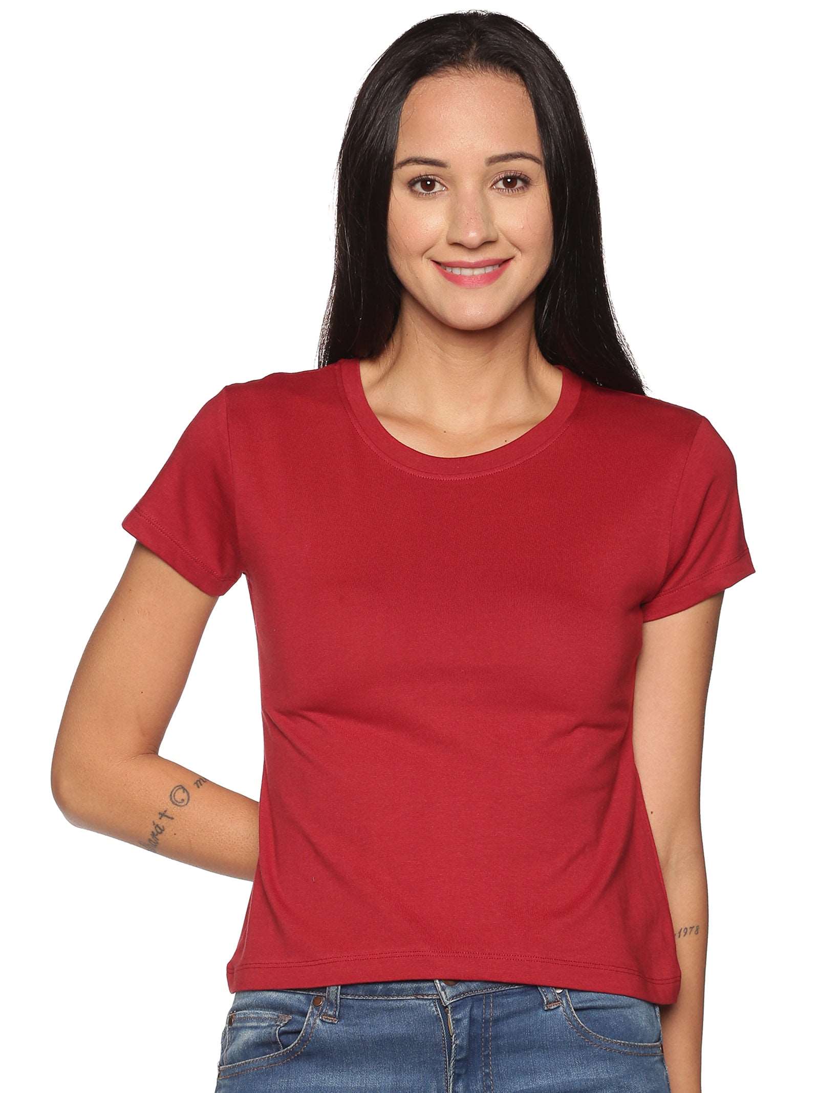 Crew Neck Organic Tee