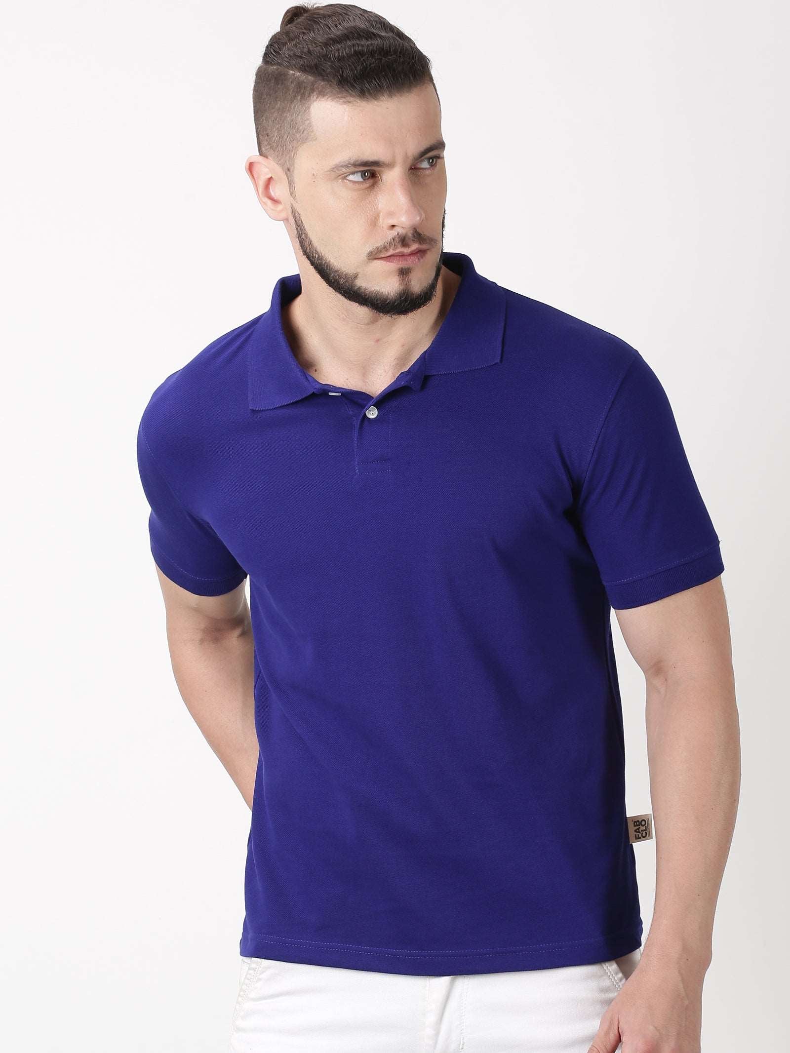 Organic Cotton Polo, Natural Fabric, No Synthetic Dyes.