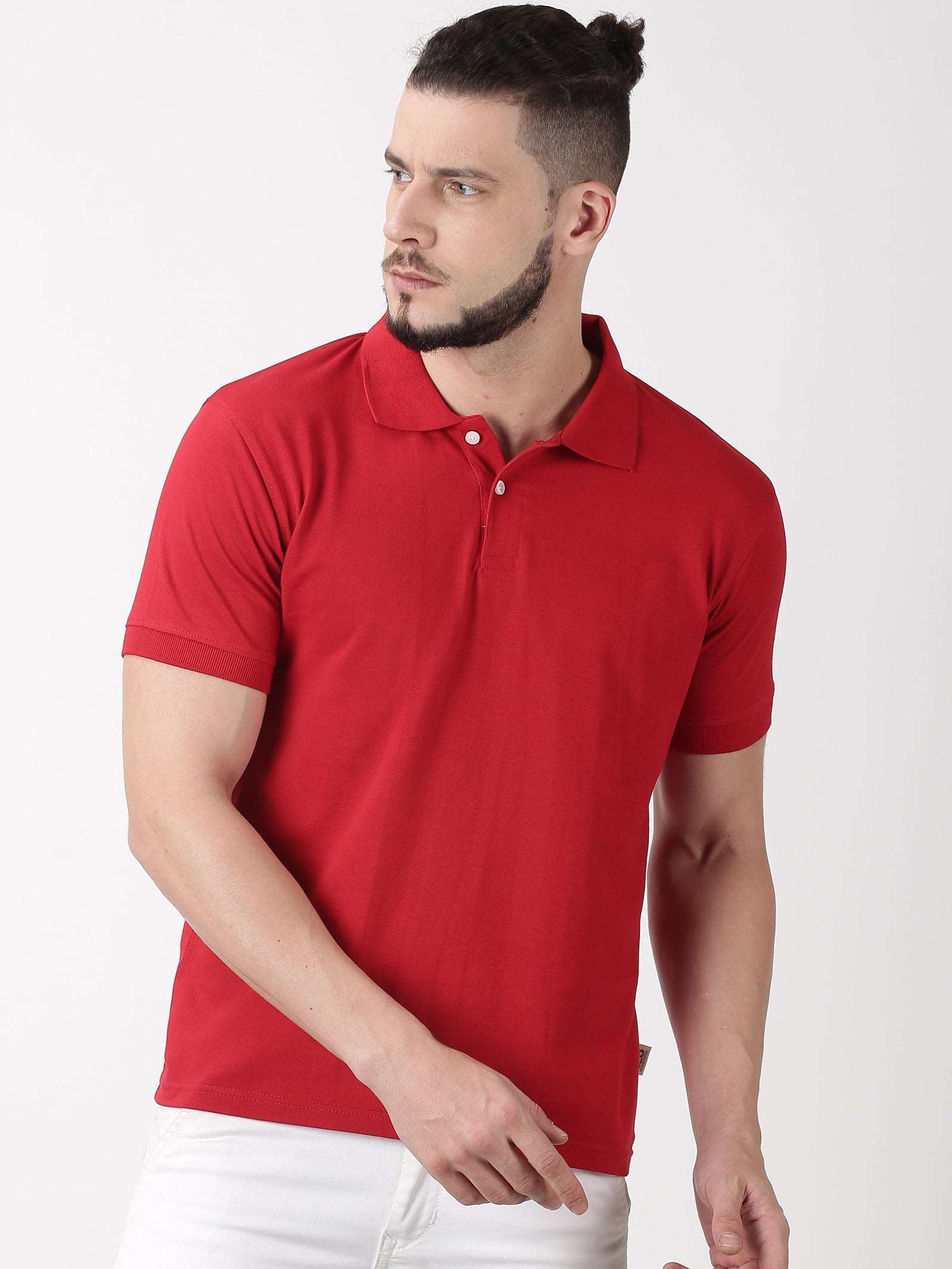 Organic Cotton Polo, Natural Fabric, No Synthetic Dyes