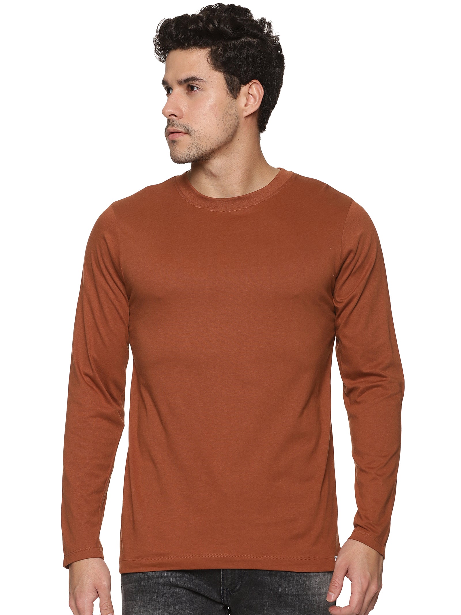 Full Sleeve organic crew neck men's