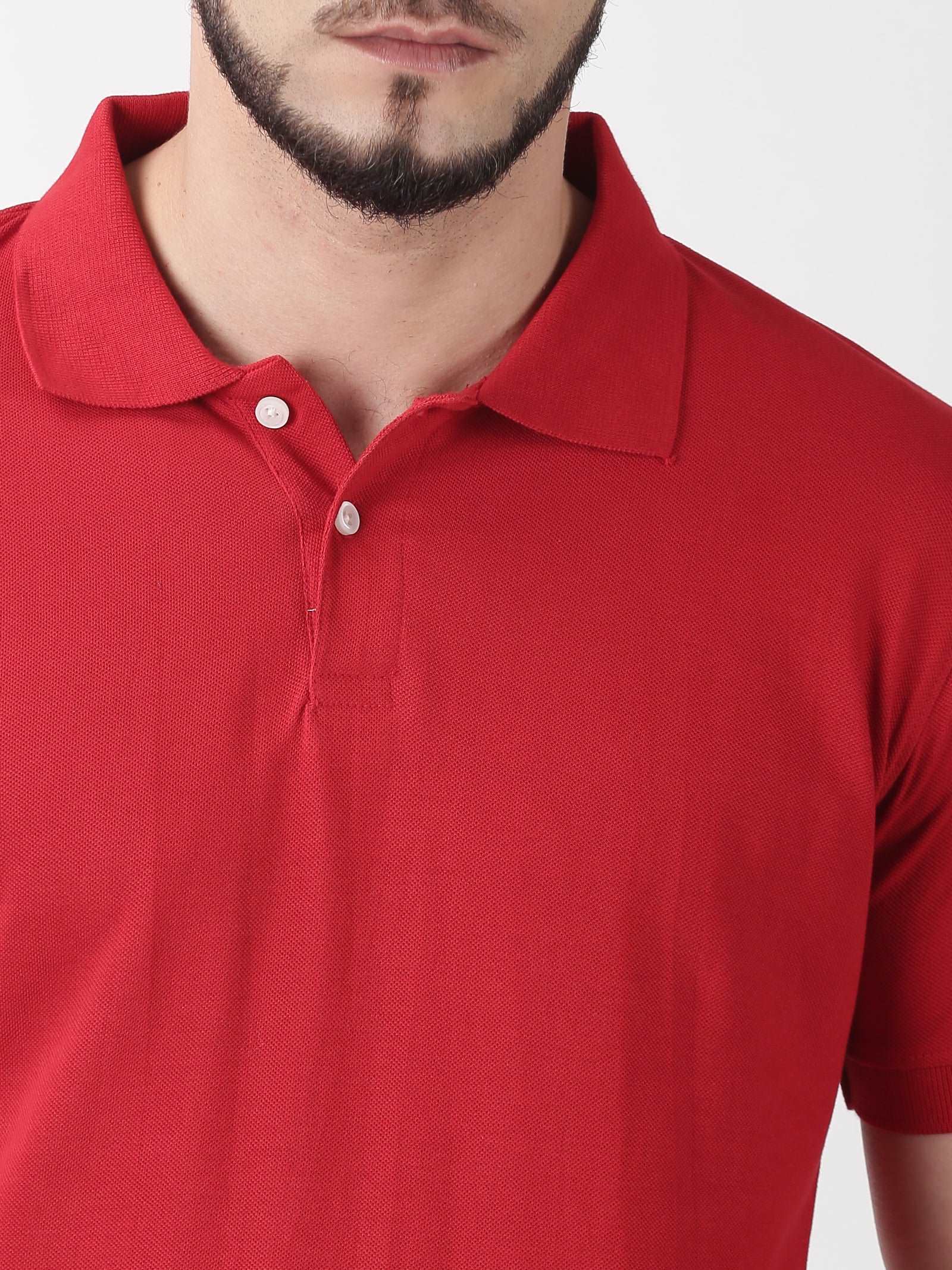 Organic Cotton Polo, Natural Fabric, No Synthetic Dyes