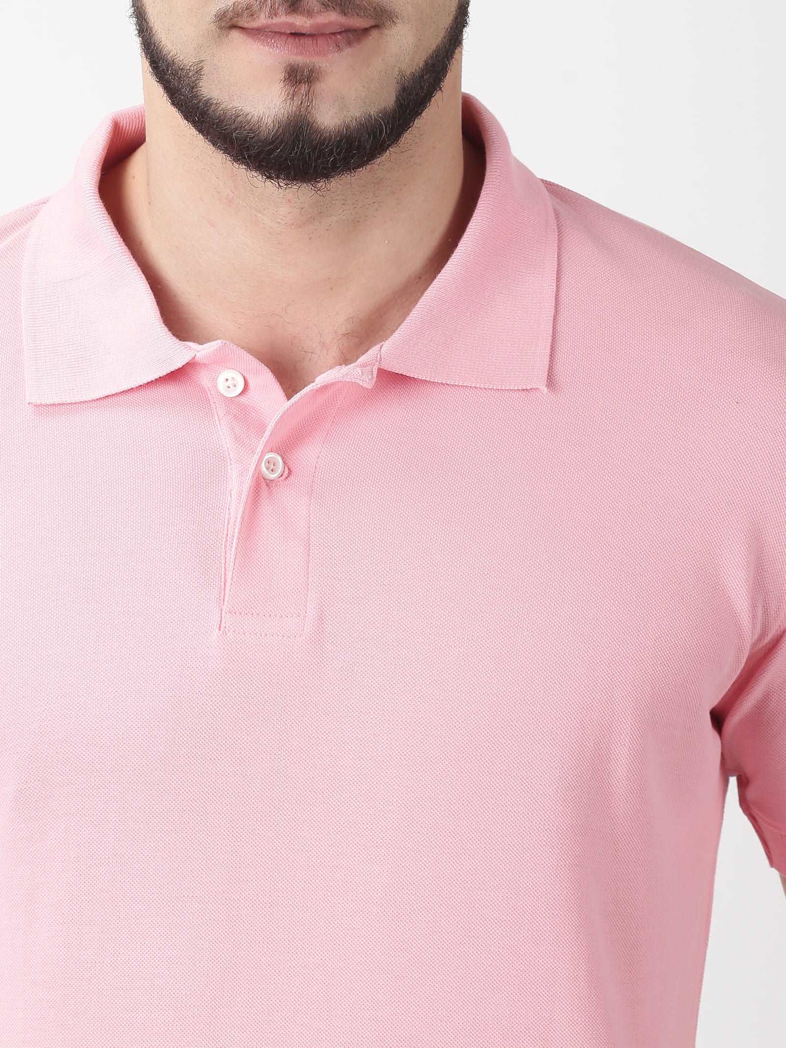 Organic Cotton Polo, Natural Fabric, No Synthetic Dyes.